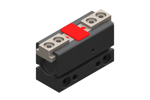 Pinza Pneumatica MHZ2 A Doppio Cilindro – In Acciaio, Con Anello Magnetico, Attacco M3x0,5, Disponibile In Diverse Corse