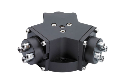 3-jaw parallel-acting self-centering pneumatic gripper series SXT - SXT