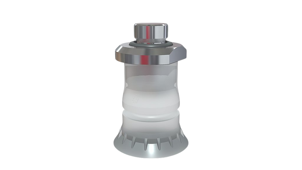 Bellows suction cups in FDA-compliant silicone - VG.BPG