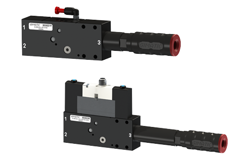 ISO 15407-1 vacuum pump with blow-off and solenoid valve - EJ-BSVLG-L
