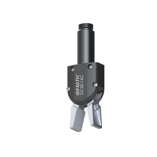 2-jaw self-centering angular pneumatic sprue gripper (series DC) - DC